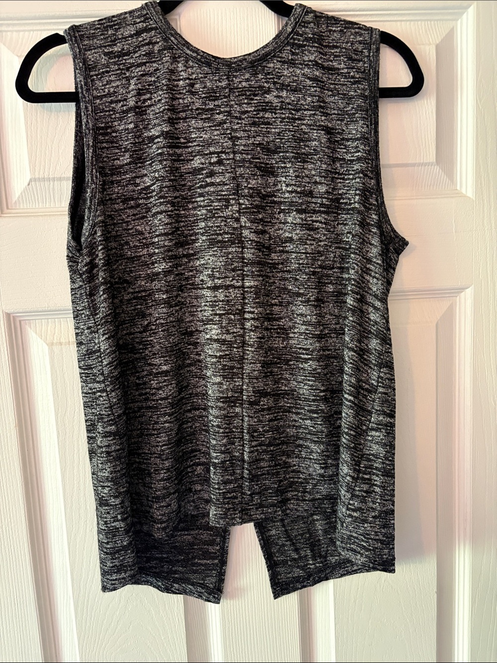 Rag & Bone Heathered Black and Gray Sleeveless Tank